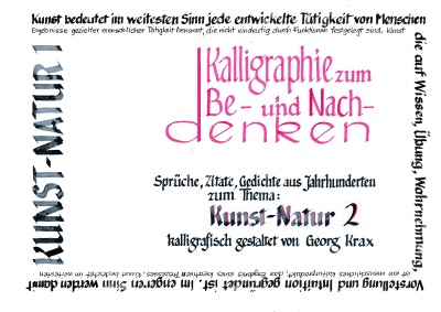 'Cover von Kunst-Natur 2'-Cover