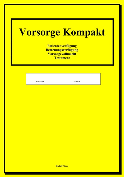 'Cover von Vorsorge Kompakt'-Cover