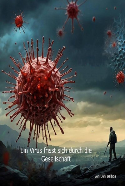 'Cover von Ein Virus frisst sich durch die Gesellschaft'-Cover