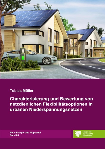 'Cover von Charakterisierung und Bewertung von netzdienlichen Flexibilitätsoptionen in urbanen Niederspannungsnetzen'-Cover