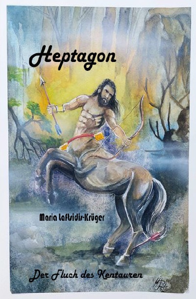 'Cover von Heptagon … Der Fluch des Kentauren.'-Cover