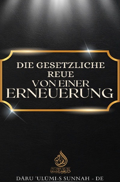 'Cover von Die gesetzliche Reue von einer Erneuerung'-Cover