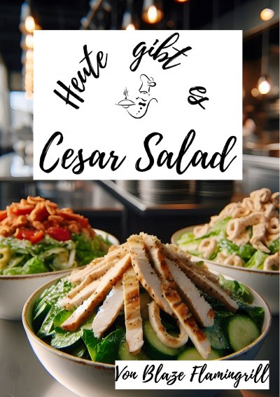 'Cover von Heute gibt es – Cesar Salad'-Cover