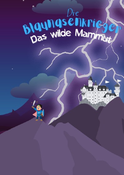 'Cover von Die Blaunasenkrieger Das wilde Mammut'-Cover