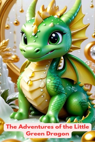 'Cover von The Adventures of the Little Green Dragon'-Cover