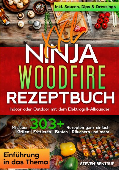 'Cover von XXL Ninja Woodfire Rezeptbuch'-Cover