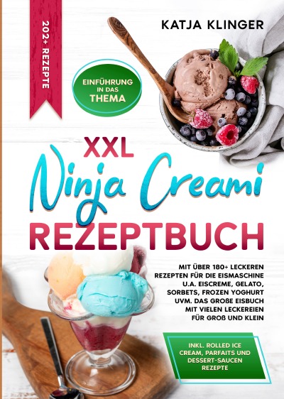 'Cover von XXL Ninja Creami Rezeptbuch'-Cover