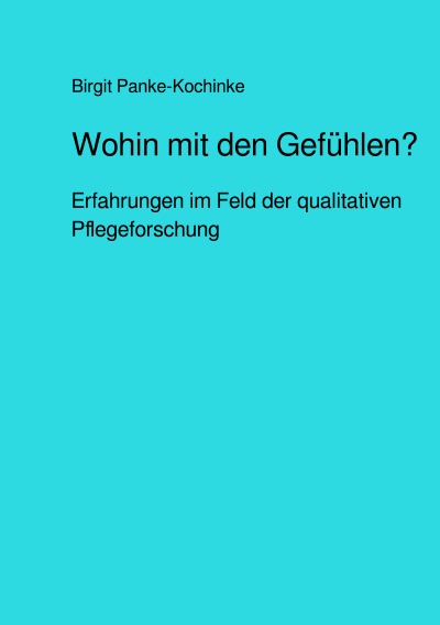 'Cover von Wohin mit den Gefühlen?'-Cover