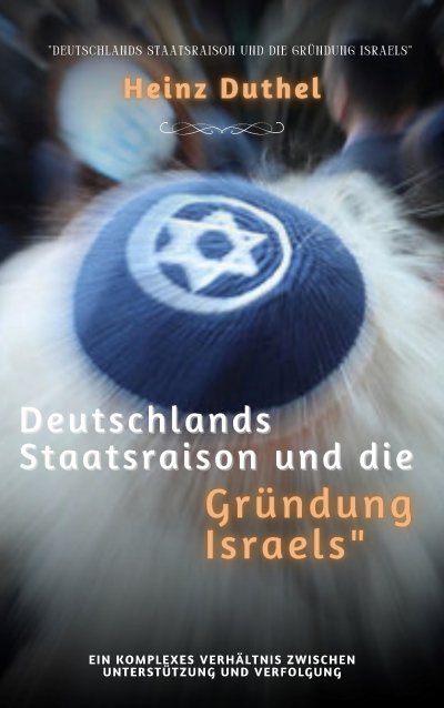 'Cover von Deutschlands Staatsraison und die Gründung Israels'-Cover