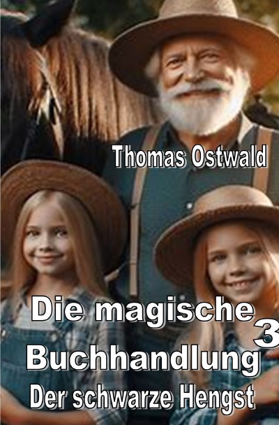 'Cover von Die magische Buchhandlung 3 – Der schwarze Hengst'-Cover