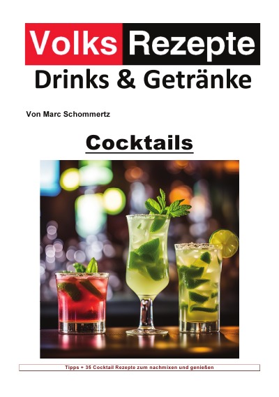 'Cover von Volksrezepte Drinks & Getränke – Cocktails'-Cover