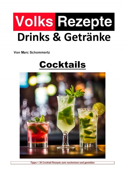 'Cover von Volksrezepte Drinks & Getränke – Cocktails'-Cover