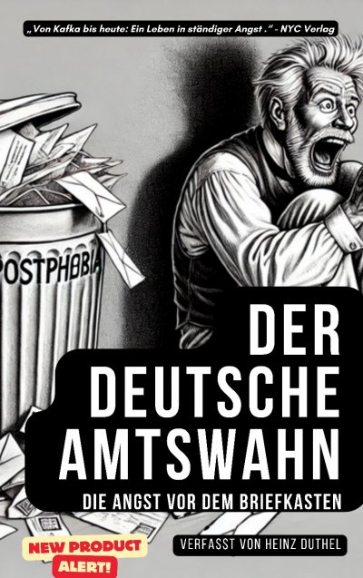 'Cover von „Der deutsche Amtswahn: Die Angst vor dem Briefkasten“'-Cover