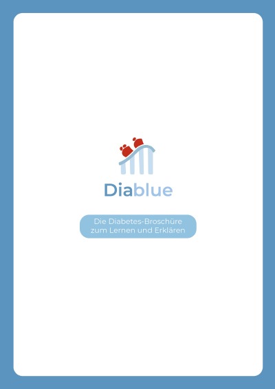 'Cover von Diablue – Die Diabetesbroschüre zum Lernen und Erklären.'-Cover