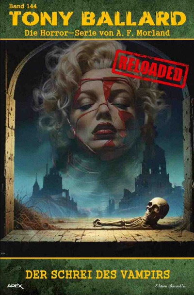 'Cover von Tony Ballard – Reloaded, Band 144: Der Schrei des Vampirs'-Cover