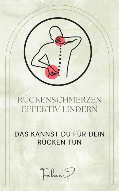 'Cover von Rückenschmerzen effektiv lindern'-Cover