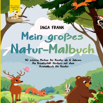 'Cover von Mein großes Natur-Malbuch'-Cover