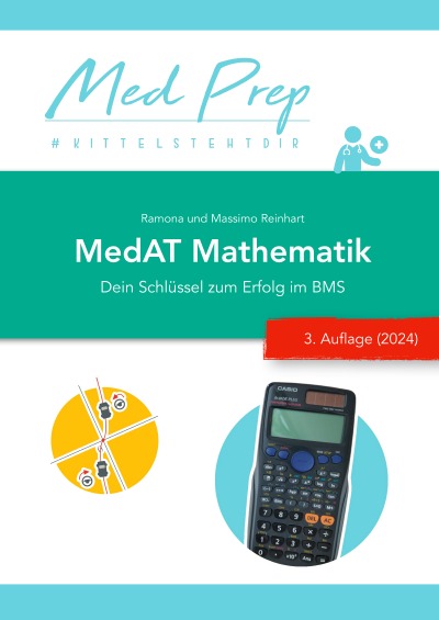 'Cover von MedAT Lernskript: Mathematik für den BMS (3. NEUE Auflage 2024)'-Cover