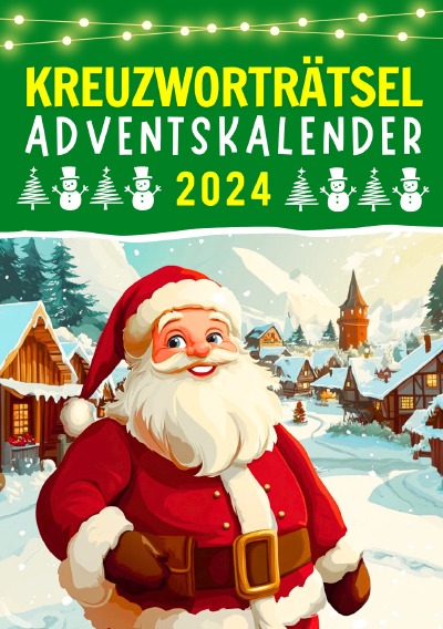 'Cover von Kreuzworträtsel Adventskalender 2024'-Cover