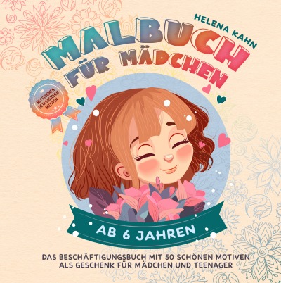 'Cover von Malbuch für Mädchen ab 6 Jahren'-Cover