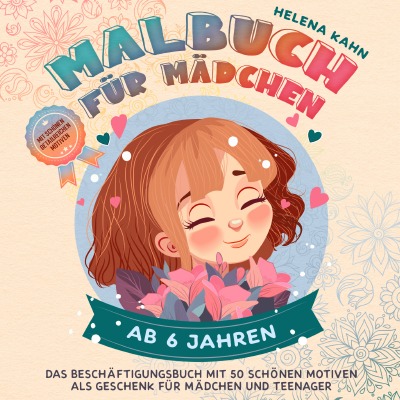 'Cover von Malbuch für Mädchen ab 6 Jahren'-Cover