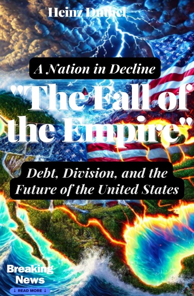 'Cover von „The Fall of the Empire: Debt, Division, and the Future of the United States“'-Cover