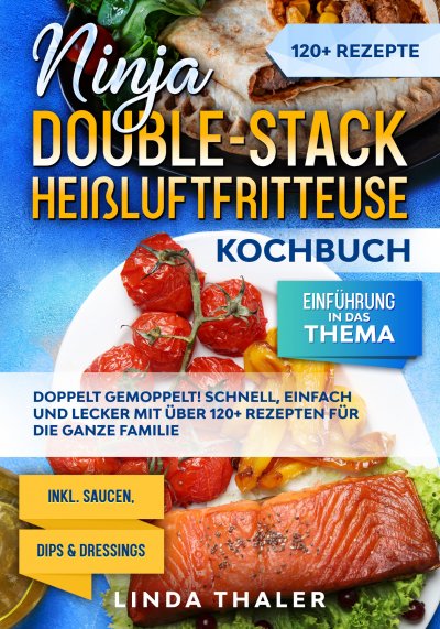 'Cover von Ninja Double-Stack Heißluftfritteuse Kochbuch'-Cover