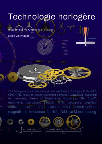 'Cover von Technologie horlogère'-Cover