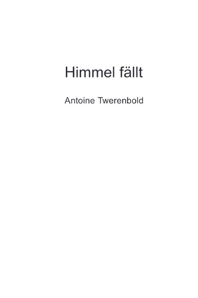 'Cover von Himmel fällt'-Cover