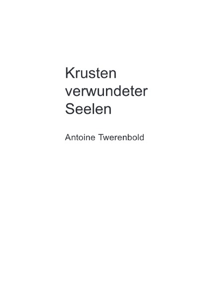 'Cover von Krusten verwundeter Seelen'-Cover