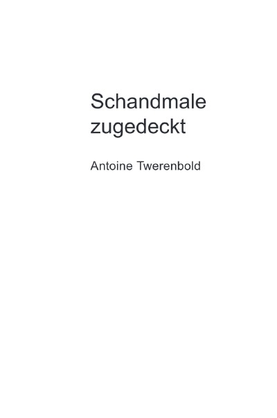 'Cover von Schandmale zugedeckt'-Cover