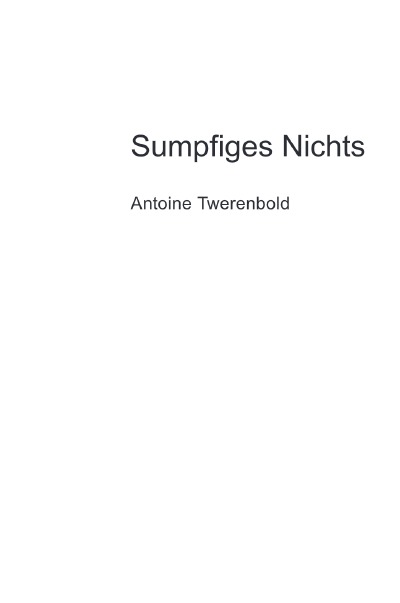 'Cover von Sumpfiges Nichts'-Cover