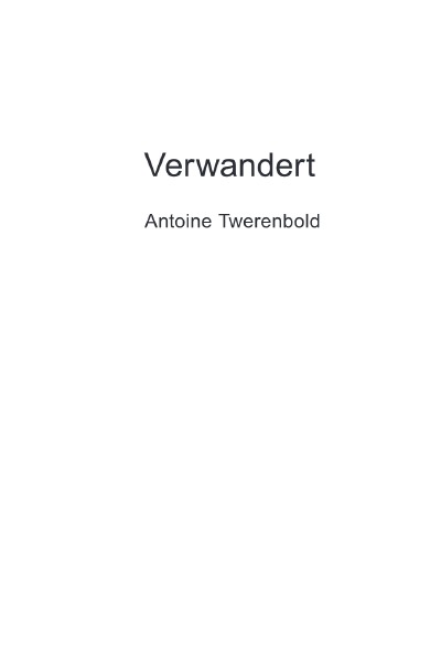 'Cover von Verwandert'-Cover