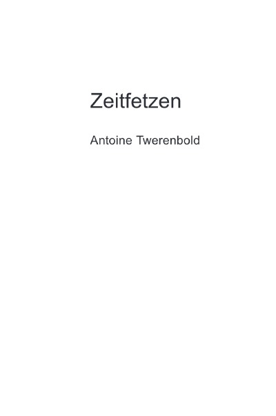 'Cover von Zeitfetzen'-Cover