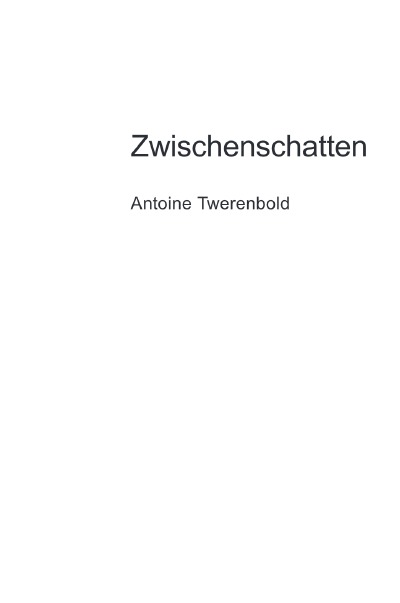 'Cover von Zwischenschatten'-Cover