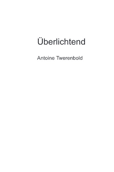 'Cover von Überlichtend'-Cover