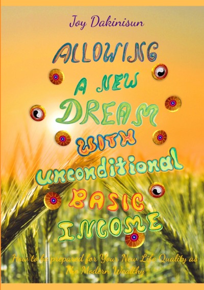 'Cover von Allowing A New Dream with Unconditional Basic Income'-Cover