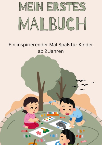 'Cover von ‚Mein erstes Malbuch'-Cover