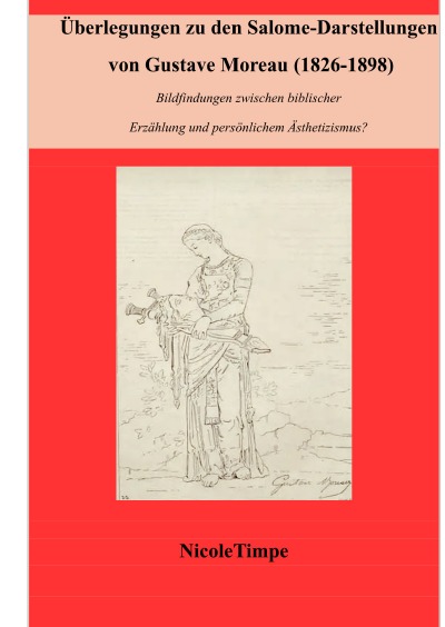 'Cover von Überlegungen zu den Salome-Darstellungen von Gustave Moreau (1826-1898)'-Cover