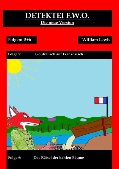 'Cover von Detektei F.W.O. Band 3: Goldrausch auf Französisch'-Cover