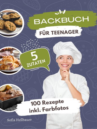 'Cover von Backbuch für Teenager 5 Zutaten'-Cover