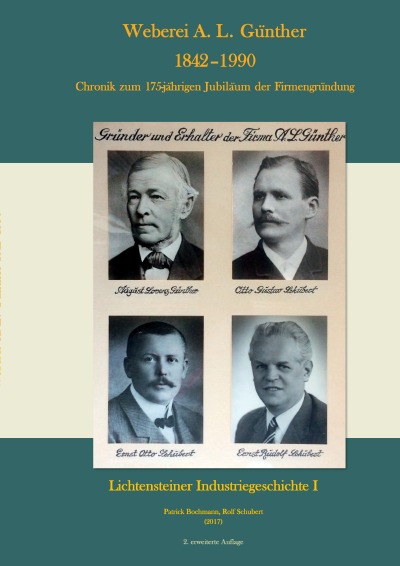 'Cover von Weberei A. L. Günther  1842 –1990  Chronik zum 175-jährigen Jubiläum der Firmengründung'-Cover