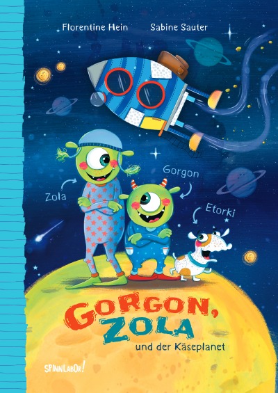 'Cover von Gorgon, Zola und der Käseplanet'-Cover