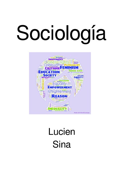 'Cover von Sociología'-Cover