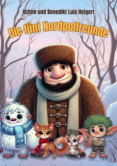 'Cover von Die fünf Nordpolfreunde'-Cover