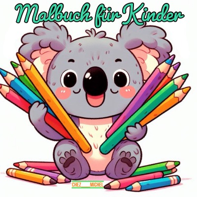 'Cover von Malbuch für Kinder'-Cover