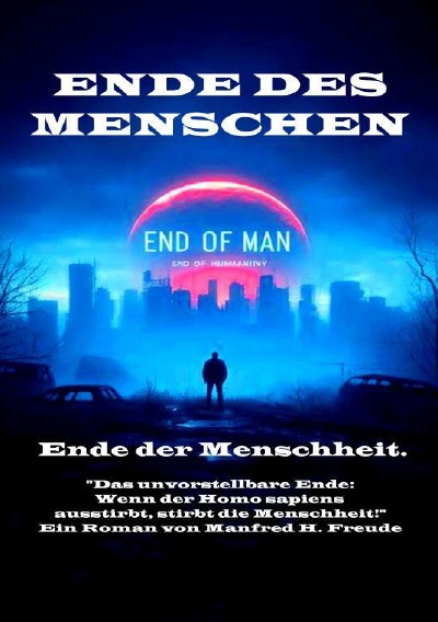 'Cover von Ende des Menschen. Ende der Menschheit. Ende des Homo sapiens.'-Cover