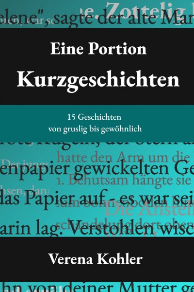 'Cover von Eine Portion Kurzgeschichten'-Cover