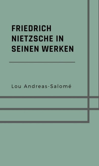 'Cover von Friedrich Nietzsche in seinen Werken'-Cover