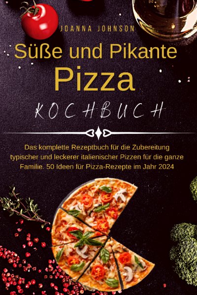 'Cover von Süße und Pikante Pizza Kochbuch'-Cover